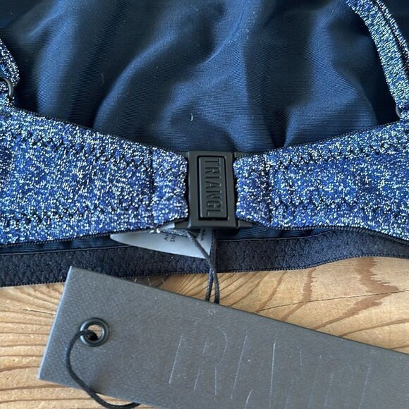 TRIANGL MICA - CHEEKY RIVERSIDE SPARKLE SET NO BAG NEW WITH TAGS - Picture 5 of 10